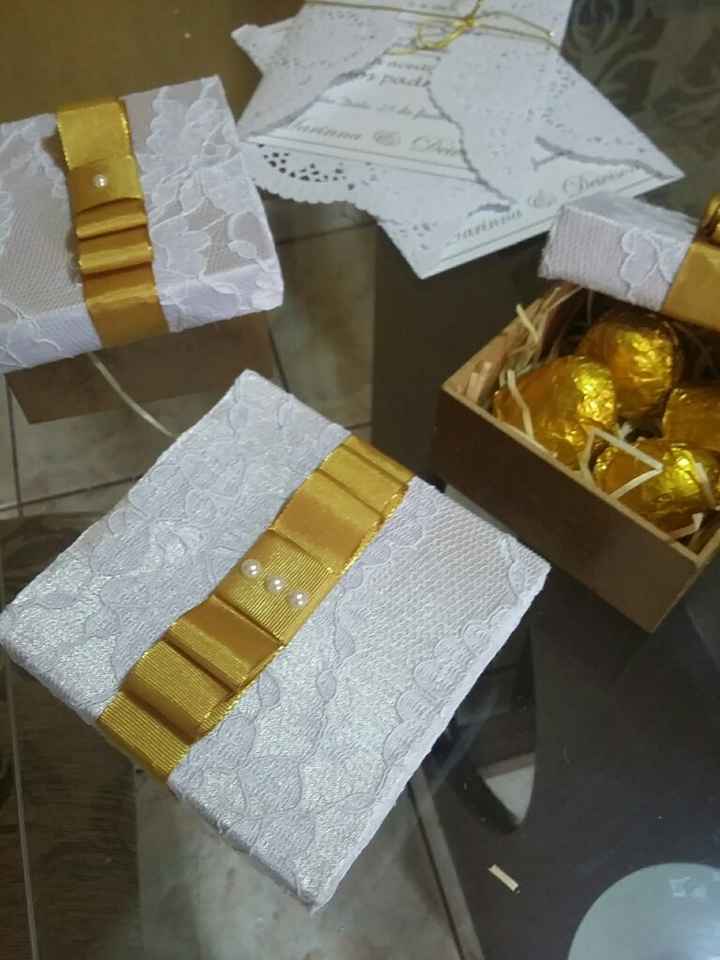 Convites dos padrinhos pronto!! - 2