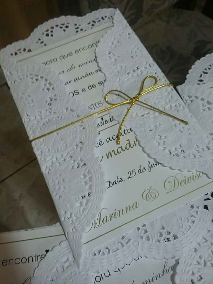 Convites dos padrinhos pronto!! - 3