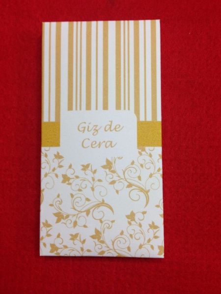 Caixa Giz de Cera Frente