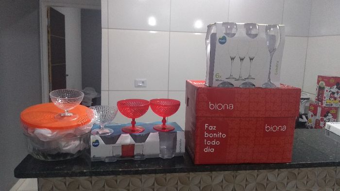 Alguns presentes do nosso Chá Bar 8