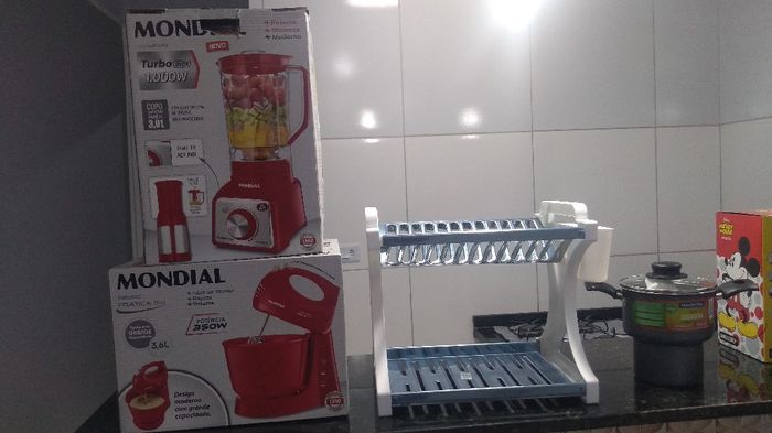 Alguns presentes do nosso Chá Bar 13