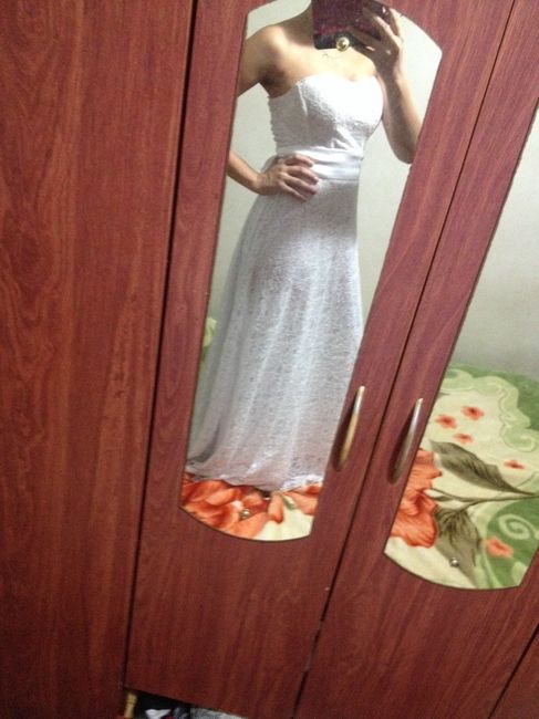 Vestido para a sessão de fotos - opinem - 2