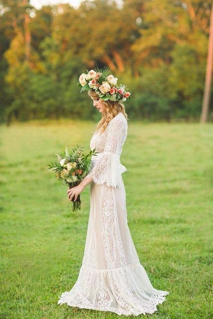 Qual vestido de noiva combina mais com você? 🌈 1