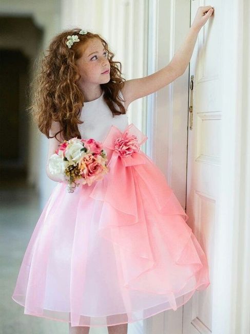 Look cor de rosa para daminhas: 8 vestidos #OutubroRosa 4