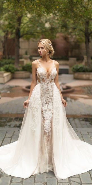 vestido noiva transparente