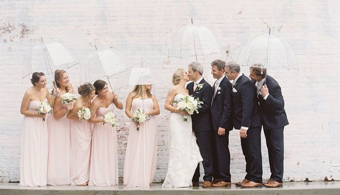 Chuva no dia do casamento é sinônimo de... 1