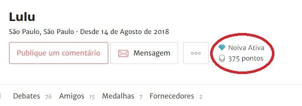 pontos 