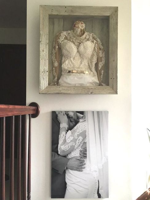 Vestido de noiva 'eternizado'.... Você faria? 2