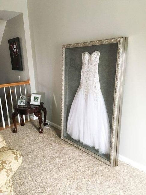 Vestido de noiva 'eternizado'.... Você faria? 3