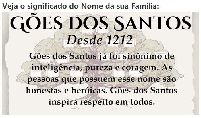 Seremos a família Gões dos Santos 2