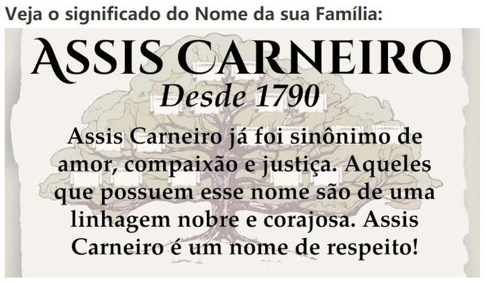 Seremos a família Assis Carneiro 2