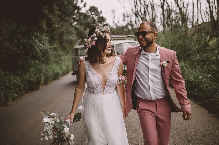 Eles vestem rosa... e azul e bordô! 🤵 6