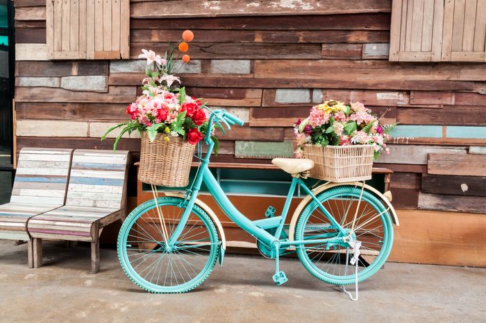 Um amor de bicicletinha: usaria este elemento rústico na decór do seu casamento? 3