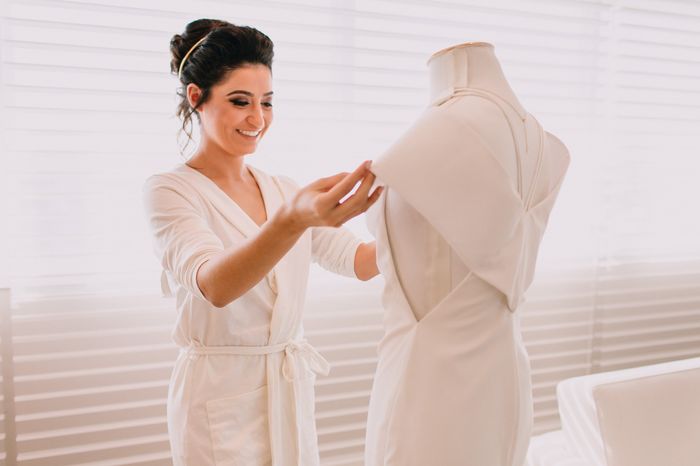 Para esta inspiração de casamento civil, você diz: SIM ou NÃO?! 💍 6