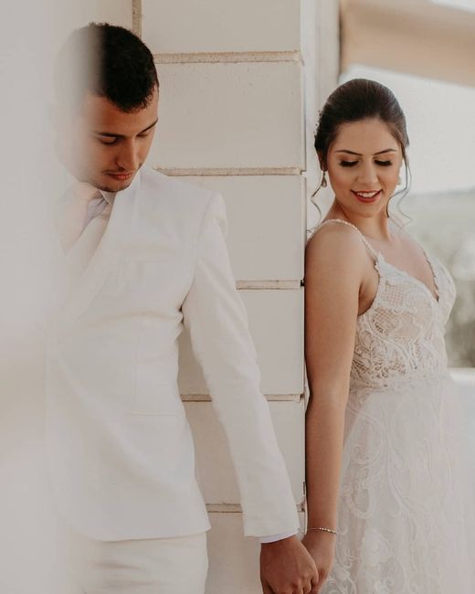 Dilema de quinta: no first look, você descobre que seu noivo vai casar vestido de branco! 😲 1