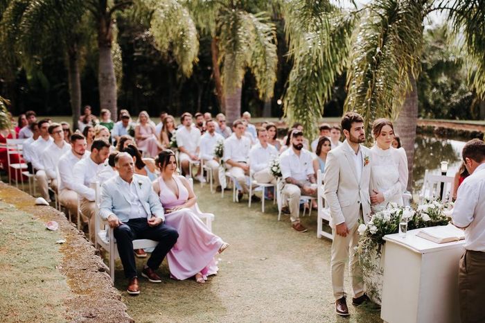 O que você serviria em um casamento para poucos convidados e pela manhã? - 1