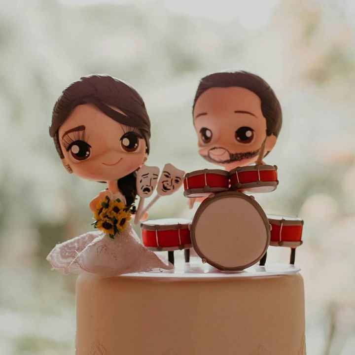 Que objeto te representaria no topo de bolo do casamento? 1