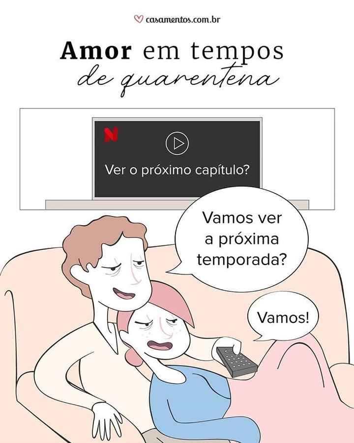 Qual foi seu recorde de horas maratonando séries com seu amor? - 1