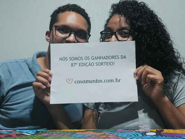 Ganhadora da 87ª edição do sorteio do Casamentos.com.br! - 1