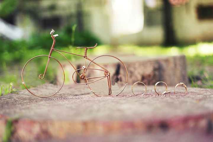 Um amor de bicicletinha: usaria este elemento rústico na decór do seu casamento? - 3