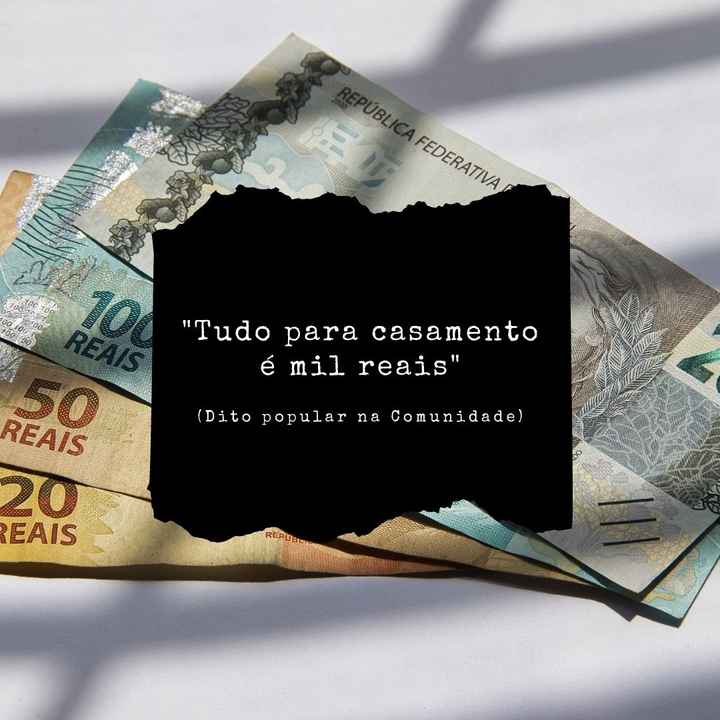 Quanto você já desembolsou para investir no seu grande dia? - 1