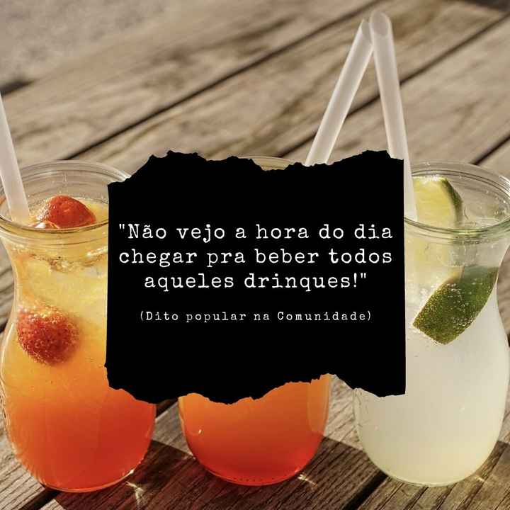 Festa boa pra você tem que ter álcool ou você dispensa o álcool? - 1