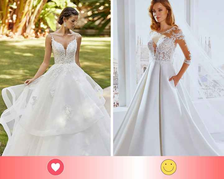 2 vestidos para a cerimônia: escolha UM - 1