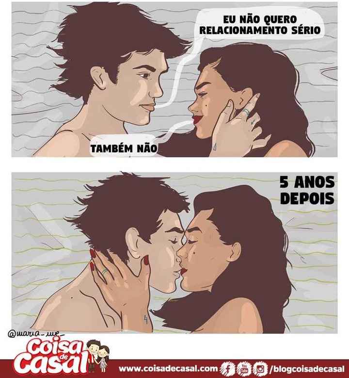 Quando conheceu o seu amor, você estava à procura de alguém ou "fechad@ para balanço"? - 1