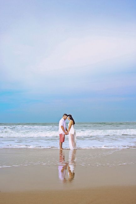 Prévia do nosso Pré-wedding na praia ❤️😍 3