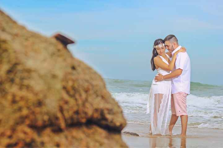 Prévia do nosso Pré-wedding na praia ❤️😍 - 4