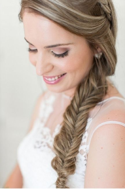 Penteado casamento de manhã