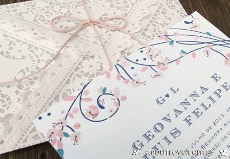 Convite de casamento!