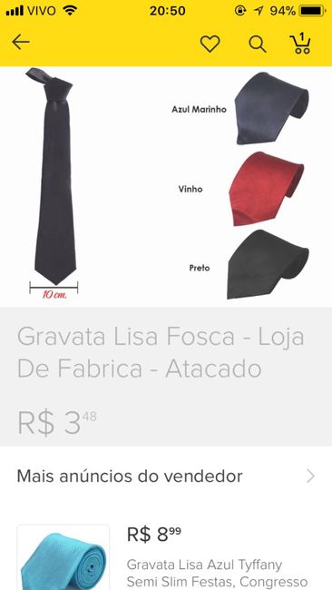 Gravatas dos padrinhos !!! Economizei muito !! - 1
