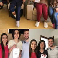 Entrega do convite para os padrinhos - 2