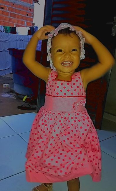 Essa são minhas duas princesas, meu maior sonho é me casar em uma igreja com meu esposo, agente no m