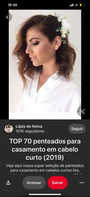 Penteado pra cabelo curto 6