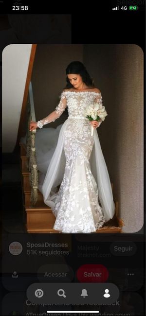 Vestido de noiva pós cerimônia 8