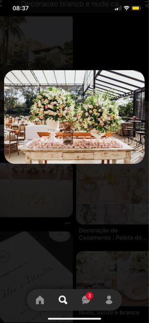 cor da Decoração e vestido das Mães 6