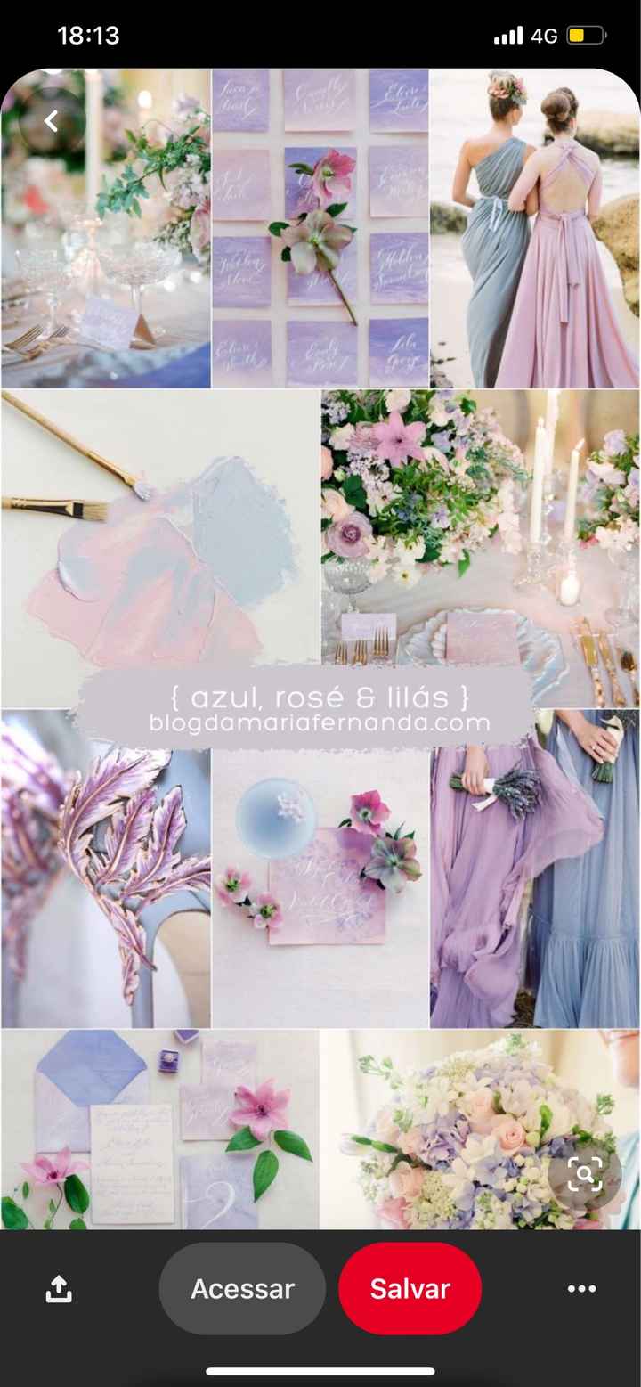 Paleta de cores casamento na praia - 1