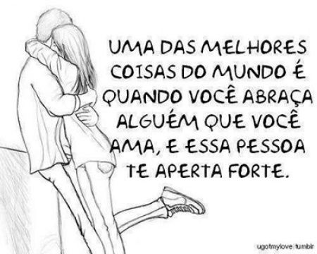 Um Abraço Seu Um carinho, isso não tem preço...