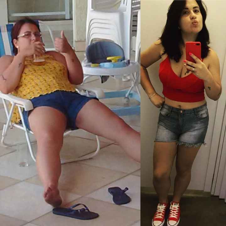Antes e Depois -20 kilos