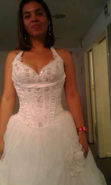 Meu vestido de noiva!!!  aliexpress,  ou não!!!  - 1