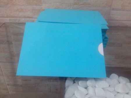 Envelopes na cor Bahamas