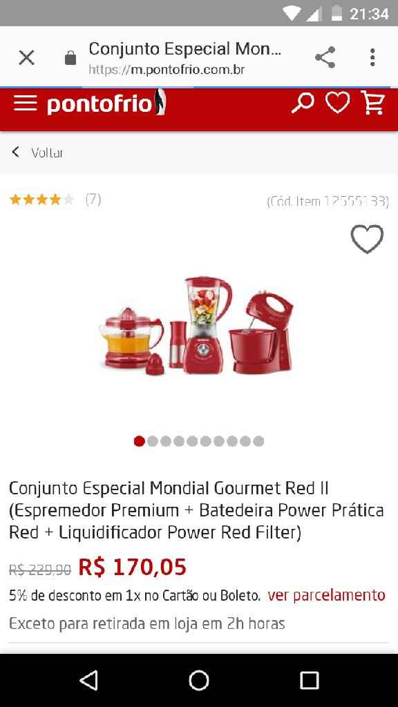 Vim compartilhar com vcs essa promoção - 1