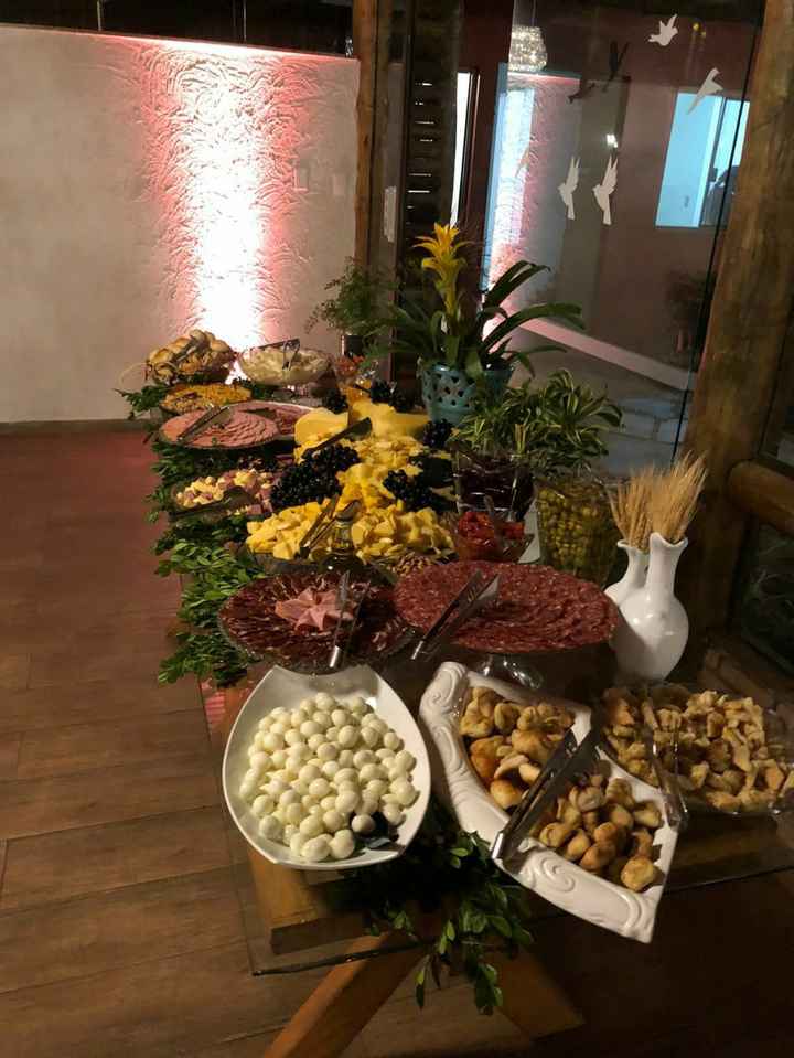 Decoração, mesa de frios, doces finos e bolo e topo do bolo! - 8