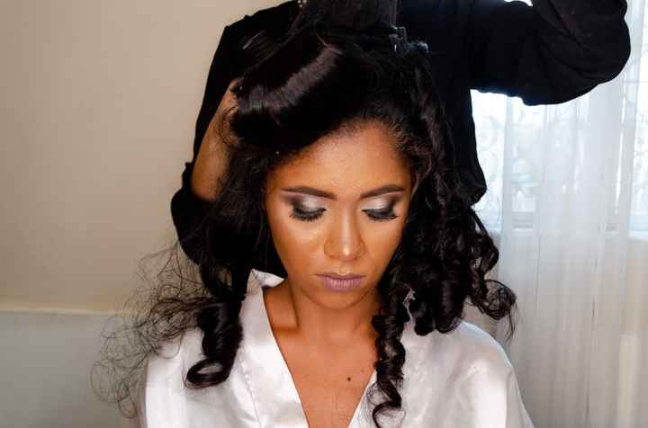 Making-off noiva