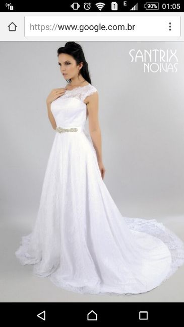 Meu vestido de noiva - 1