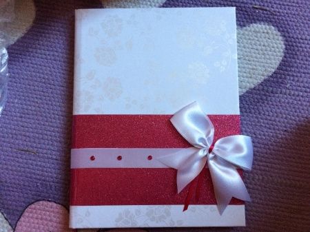 caderno de recados