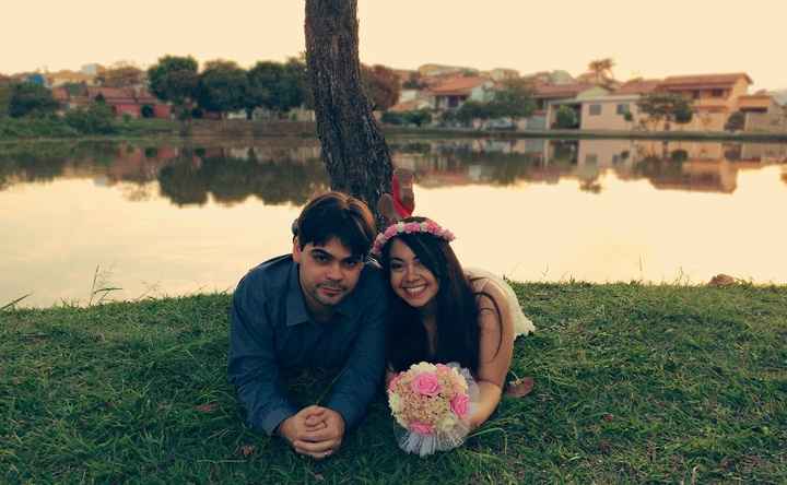 Nosso pré wedding improvisado