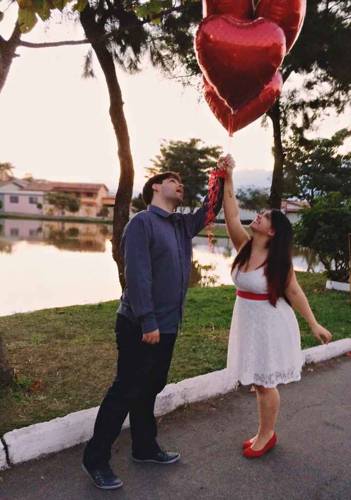 Nosso pré wedding improvisado
